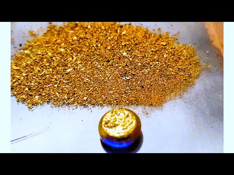 Gold Exploration And Extraction Process With A Gold Washing