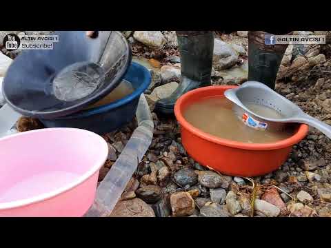 Gold Prospecting in a River and a Stream Simple and Easy
