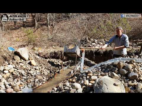 How to Find Gold in A Creek With A Sluice Machine Simple