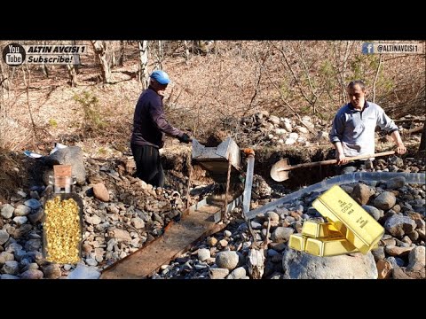 Easy and Practical Gold Prospecting in the Stream with the
