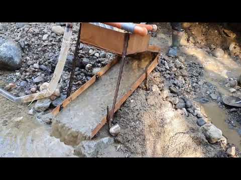 Practical gold extraction with this Homemade High Banker