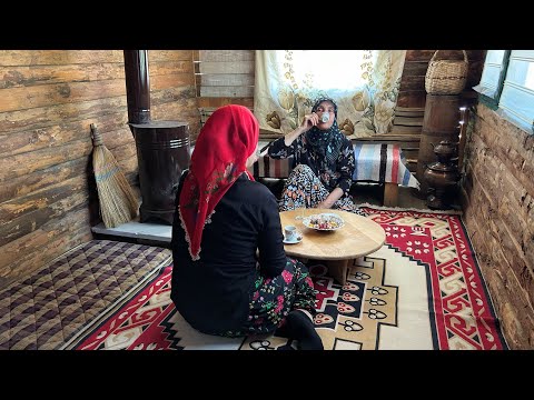 Ahşap Köy Evinde Yaşam Geleneksel Köy Hayatı