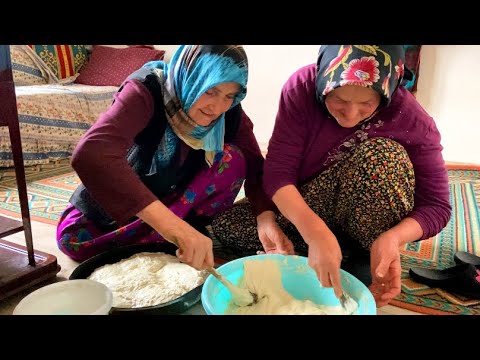 Sobada Köy Çöreği Nasıl Yapılır Köy İşleri ve Köy Belgeseli