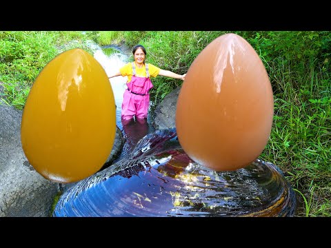 These two treasures were taken out of the river clam they