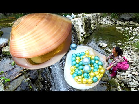 The river clams are about to produce their own pearls that