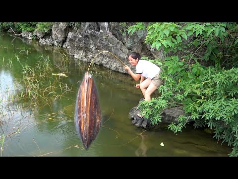Using all my strength to suckle I finally fished the black