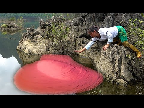 Knowing that there are beautiful pearls in the pink clam