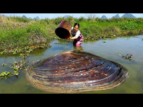 There are too many river clams they specifically pick out