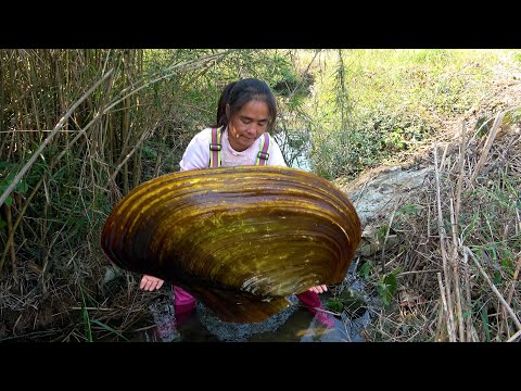 Opening the clam made me dumbfounded it was all sparkling