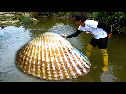 There are different river clams here it s really a place