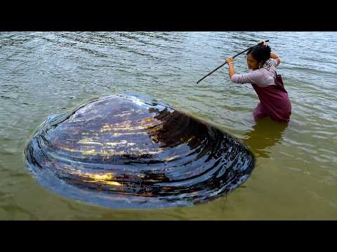 The river clams here are so attractive that you can easily