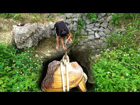 The demon clam has been hidden in the well for decades and
