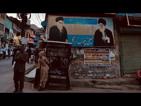 Himalayalarda bir Şia kasabası Kargil Hindistan