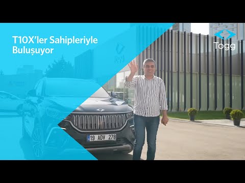 T10X teslimatları Togg Deneyim Merkezlerinde devam ediyor