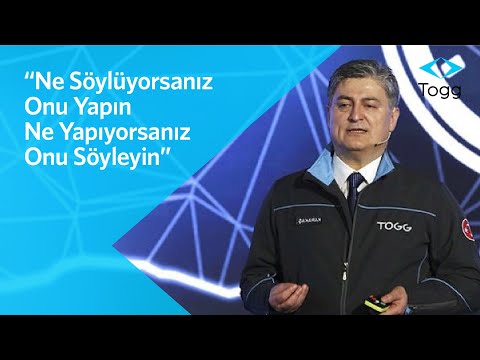 Ne söylüyorsanız onu yapın ve ne yapıyorsanız onu söyleyin