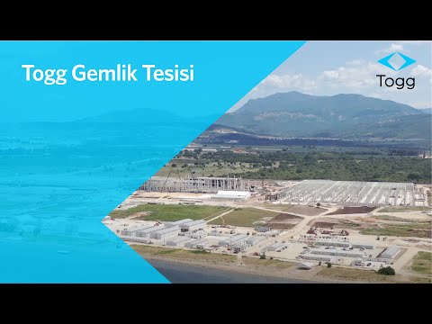 Togg Gemlik Tesisi planlarımız doğrultusunda ilerliyor