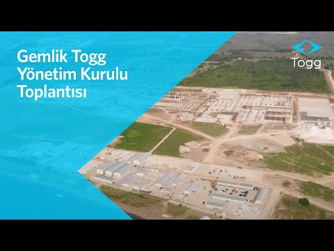 Togg Yönetim Kurulu toplantımızı bu sefer Gemlik tesisinde