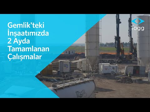Gemlik teki inşaata başlamamızın üzerinden 2 ay geçti Togg