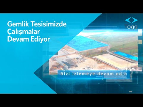 Gemlik tesisimizde çalışmalar tüm hızıyla devam ediyor