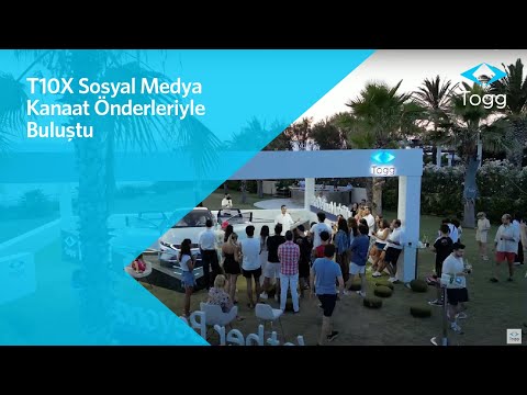 Çeşme de düzenlenen etkinlikte T10X lerimizi sosyal medya