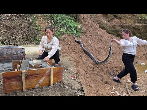 A female mechanic was repairing a water filter when she