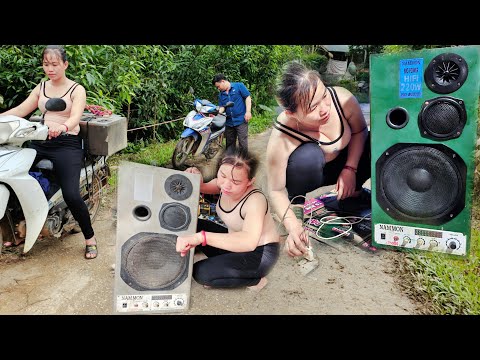 The genius girl helped her uncle repair his severely