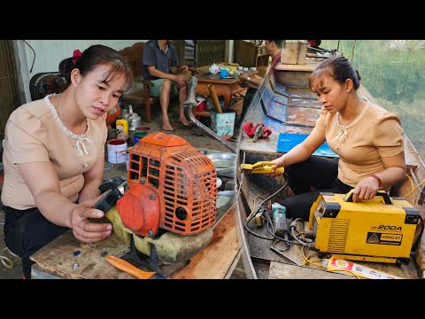 Repair and restore severely damaged boats and cutters Old