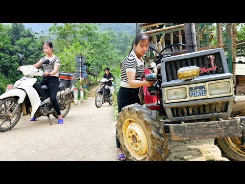 Genius girl Repairs a severely damaged motorbike It can