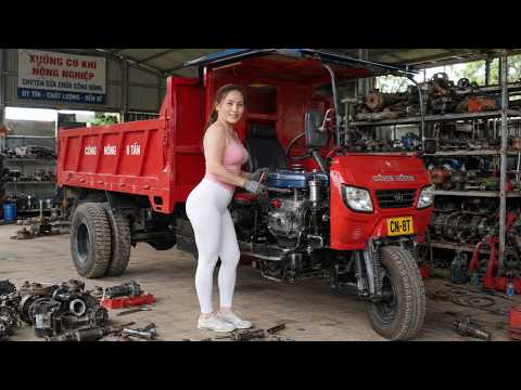 Timelapse 45 Days as a Genius Girl Repairs and Restores an
