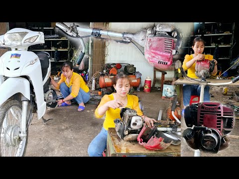 Repair broken motorcycles and restore lawn mowers genius