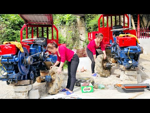 Hello everyone I have restored my fallen tractor to its