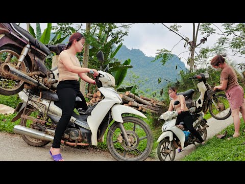 Genius girl Repairs severely damaged motorbikes makes them