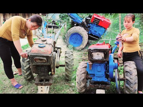 Repair badly damaged plow restoration fix old to new