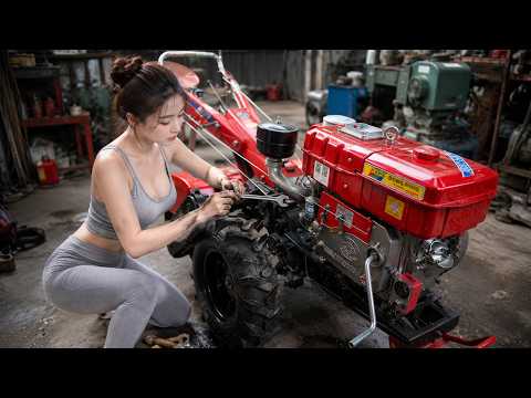 Timelapse The girl spent 90 days repairing various types of
