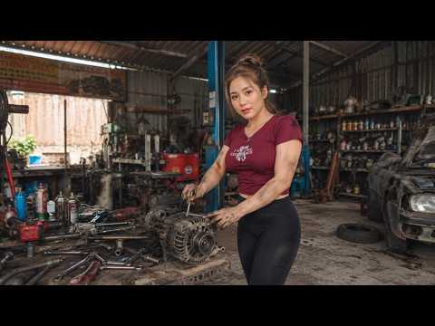 Timelapse 45 Days of a Genius Girl Providing Mobile