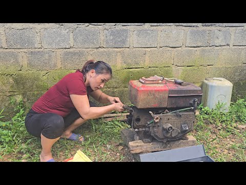 Preparing for the new crop the genius girl helped everyone