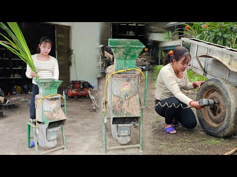 Genius girl whorepairs machines tohelp villagers blacksmith