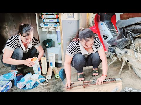 Genius Girl Repairs Wine Crusher and Water Purifier with