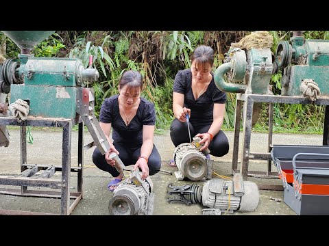 20 year old abandoned bike repair genius girl maintain