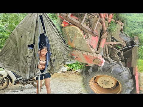 Genius girl accepts to repair used machines that are