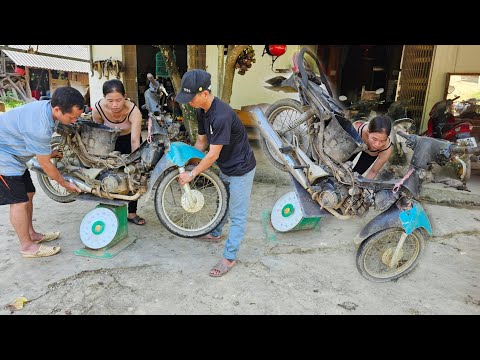 Genius girl specializes in repairing badly damaged engines