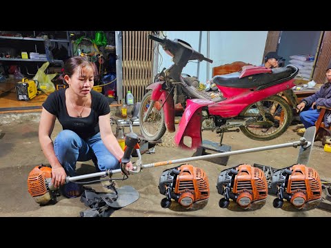 Genius girl Repairs and restores machines to help villagers