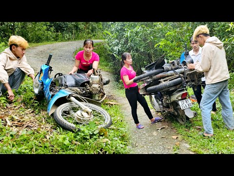 The genius girl went to rescue someone whose car had fallen