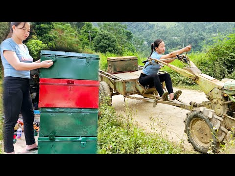 Genius girl buys scrap iron boxes to repair for students