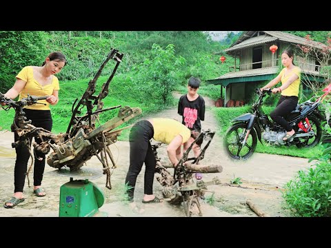 Genius girl weighs scrap metal cars to make them into