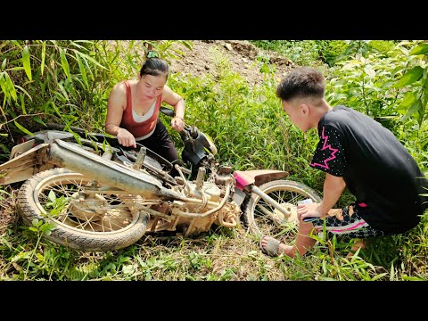 Genius girl went to rescue a young man who had his