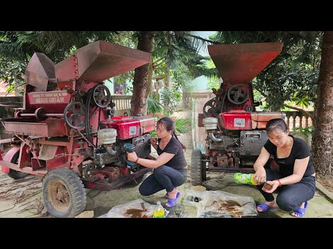 Genius girl Repair and restore broken corn sheller repair