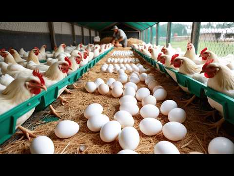 How to Raise Egg Laying Hens Egg Harvesting Poultry Egg