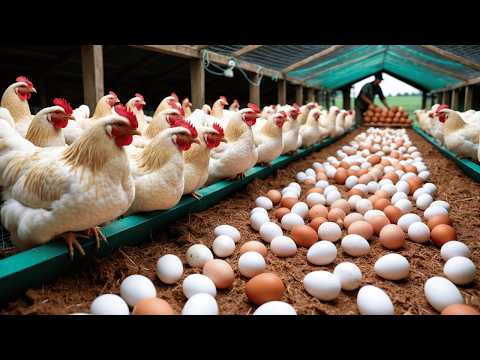 How to Raise Egg Laying Chickens Harvesting Chicken Eggs