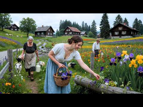 Beautiful Countryside Life Beautiful Harvest Day Harvesting